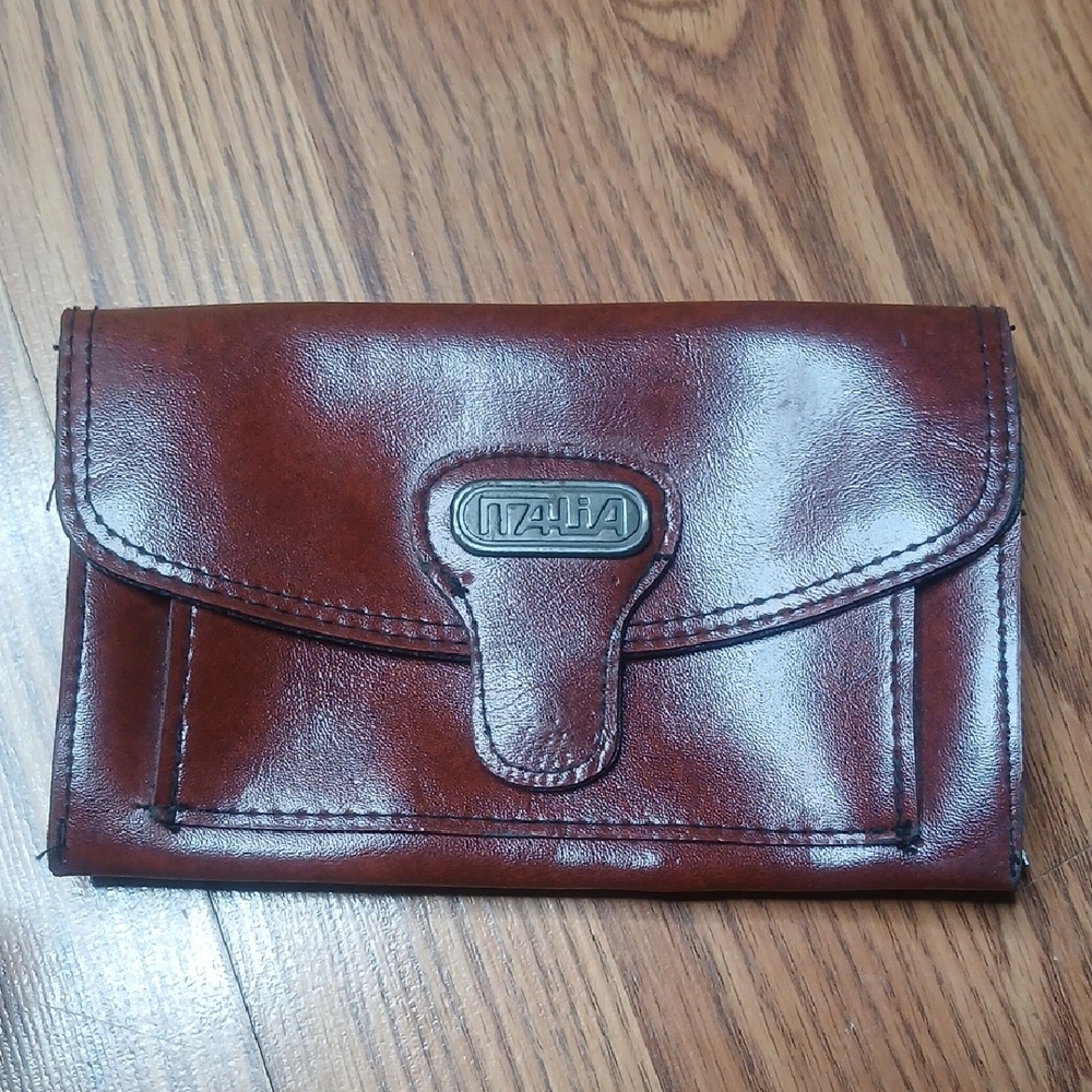 Women's Vintage Brown Leather‎ Wallet